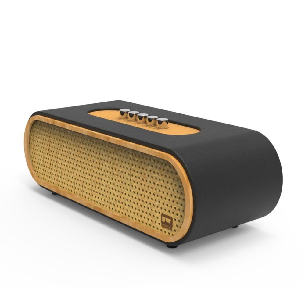 Deciwood Bluetooth Speakers Deciwood Curved Wooden Bluetooth Speaker