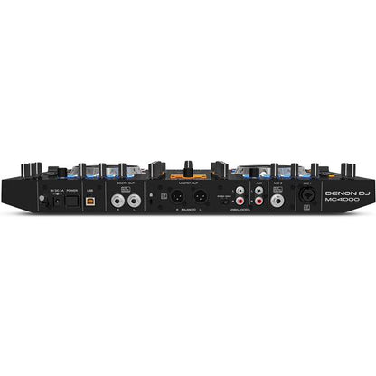 denon dj controller interfaces denon dj mc4000 premium 2 channel dj controller interface