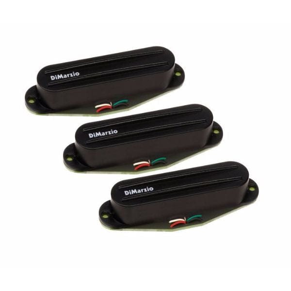 DiMarzio Pickups DiMarzio Fast Track 3 Strat Pickup Set, Black