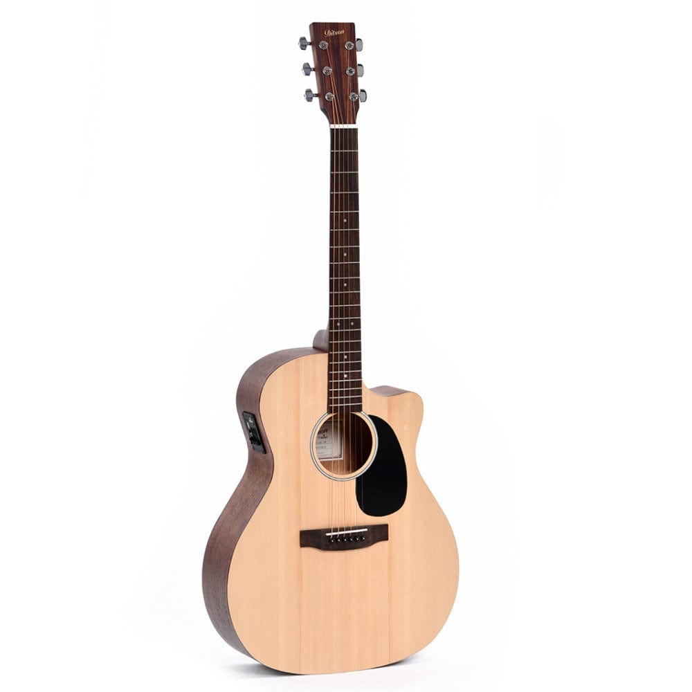 ditson electro acoustic guitars ditson gc 10e electro acoustic guitar     #color_natural