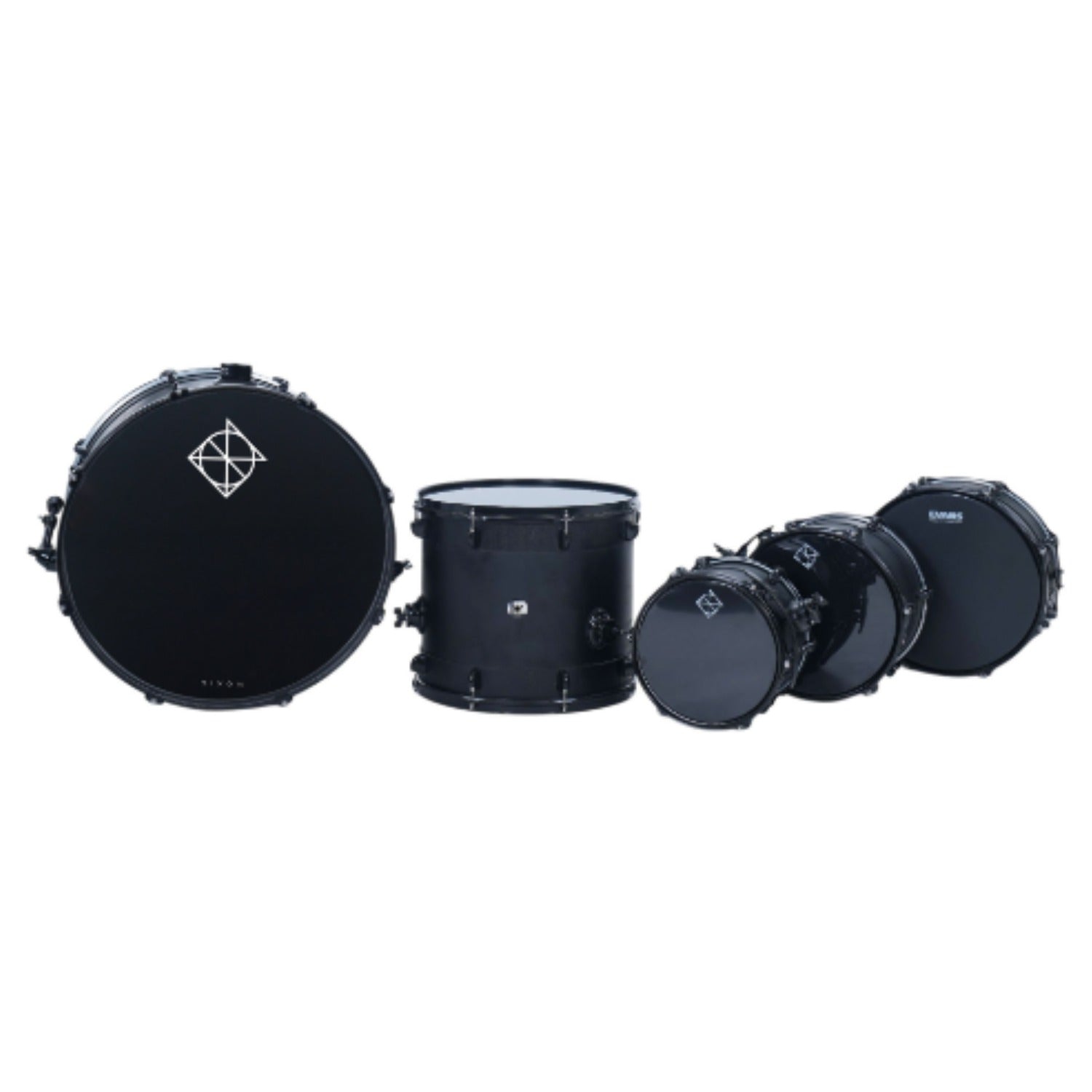 Dixon Acoustic Drum Kits Dixon Fuse 5 Piece Maple Gloss Acoustic Drum Kit