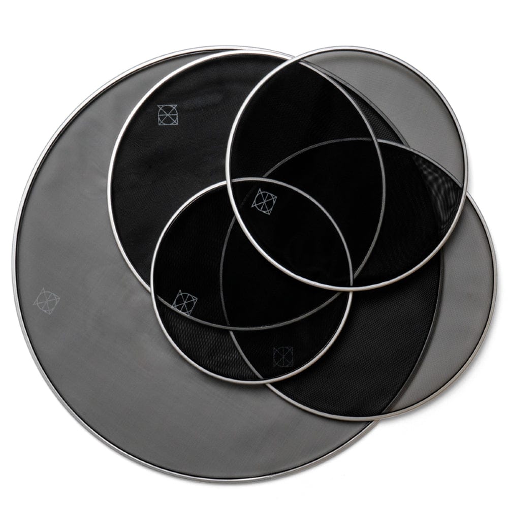 Dixon Drum Heads Black Dixon Drums Mesh Drum Head Pack