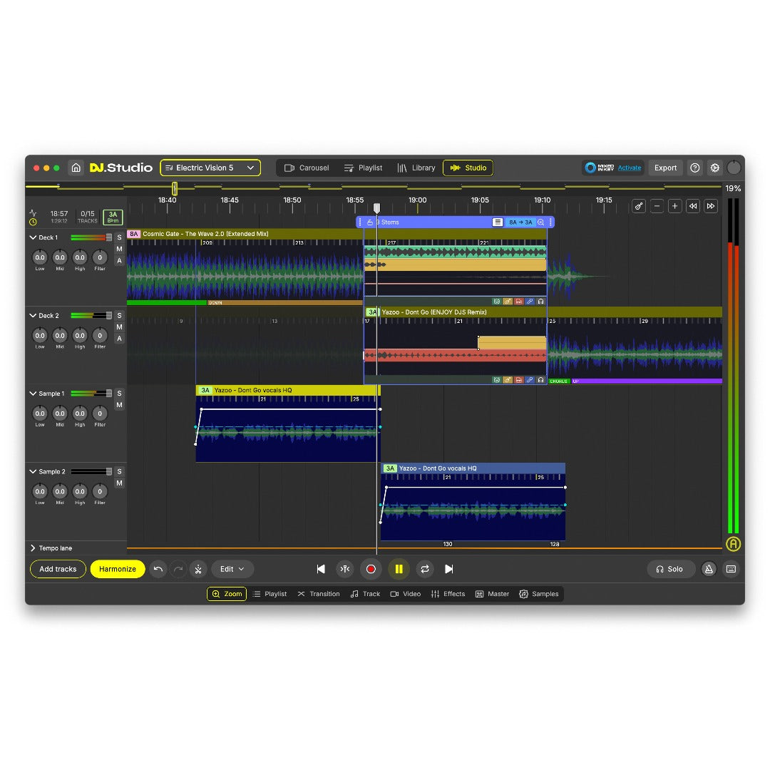 DJ.STUDIO DAW Software DJ.Studio Ultimate Edition DJ DAW Software