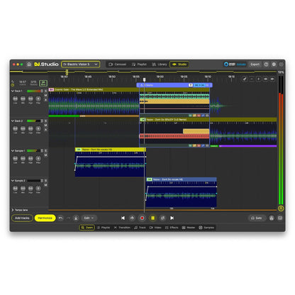 DJ.STUDIO DAW Software DJ.Studio Ultimate Edition DJ DAW Software