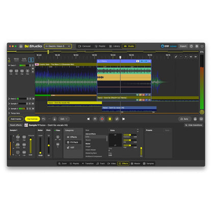 DJ.STUDIO DAW Software DJ.Studio Ultimate Edition DJ DAW Software – Professional Audio Software & Plugin