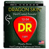 DR Acoustic Guitar Strings 0.012 - 0.054 DR Strings Dragon Skin Clear Coated Acoustic Guitar Strings