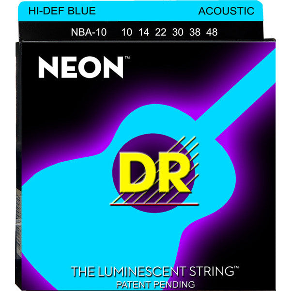 DR Acoustic Guitar Strings DR NBA-10 Acoustic Guitar Strings (10-48)