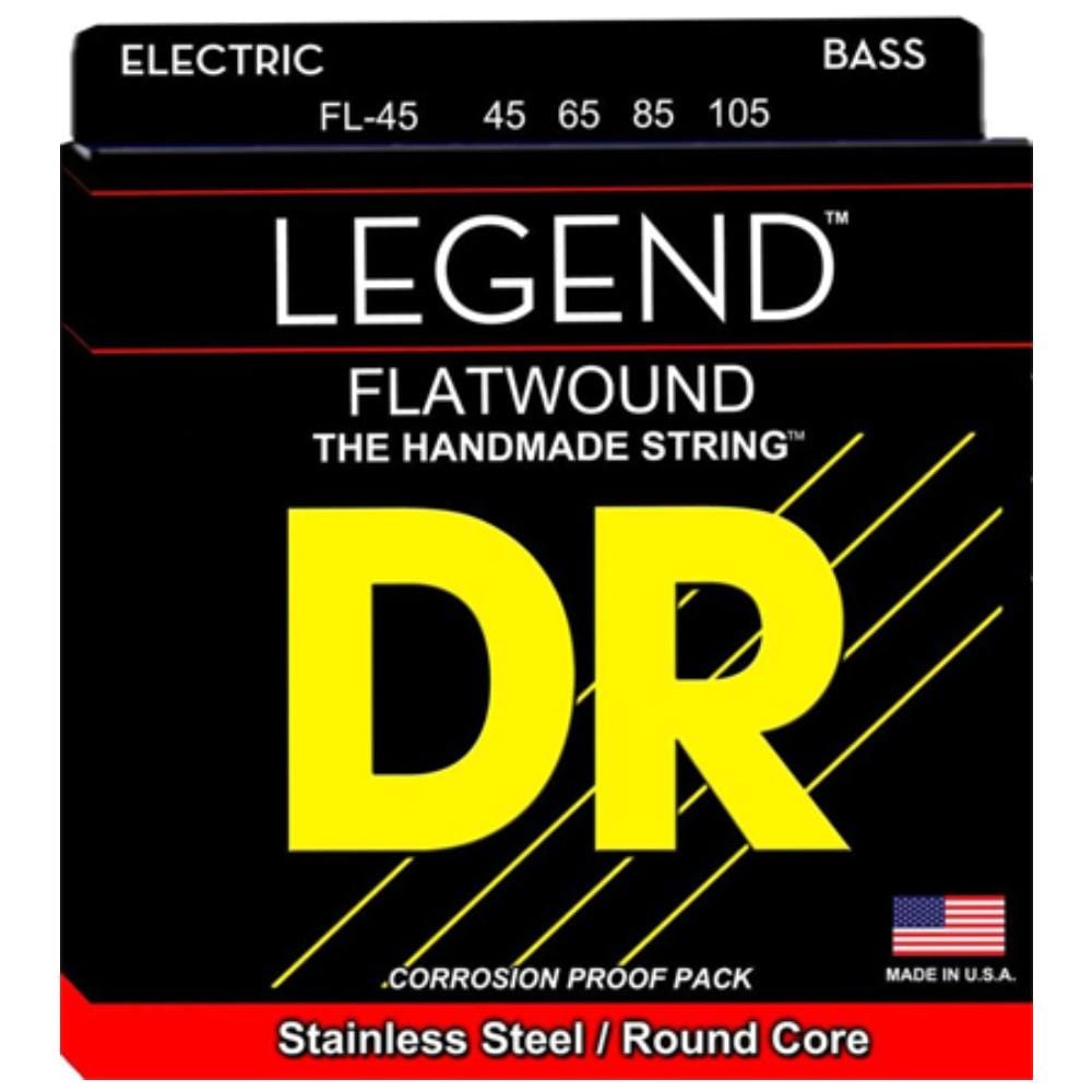 dr bass guitar strings dr string fl45 legend flatwound medium bass guitar strings