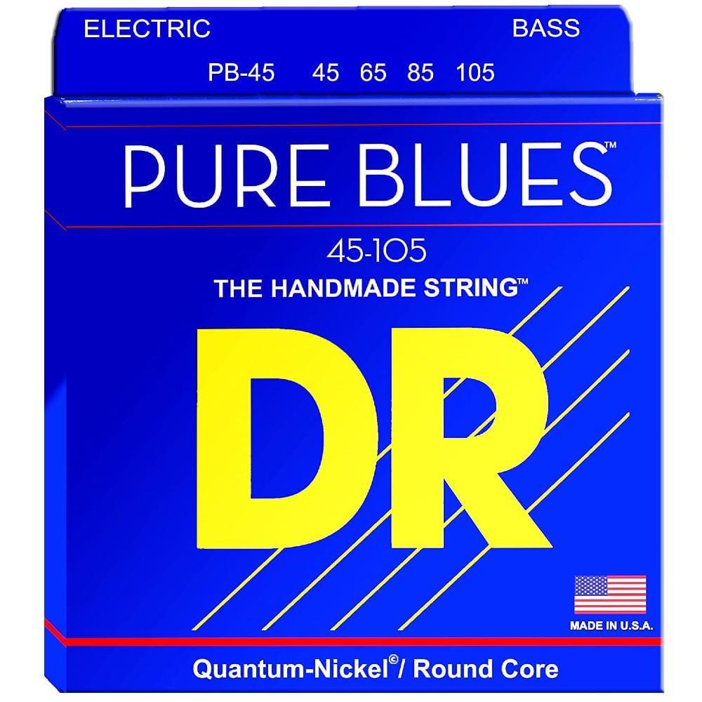 dr bass guitar strings medium - 45-105 dr strings pb pure blues 4 string bass guitar string set    #size_medium---45-105