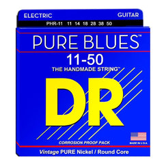 DR Electric Guitar Strings 11-50 Heavy DR Strings Pure Blues Nickel Electric Guitar Strings