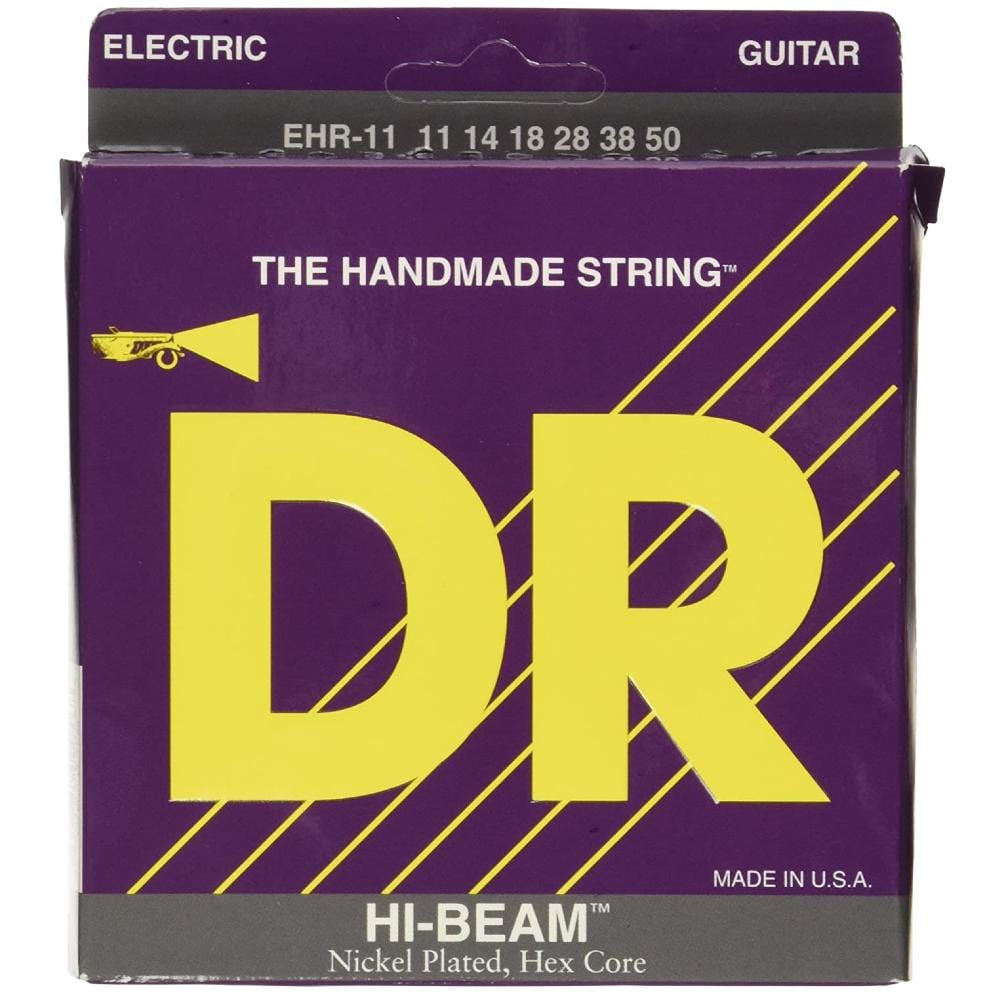 dr electric guitar strings dr string ehr-11 hi beam heavy electric guitar string set