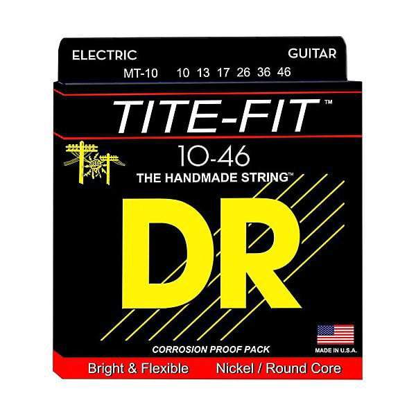 DR Electric Guitar Strings Medium DR Strings Tite Fit Electric Guitar Strings