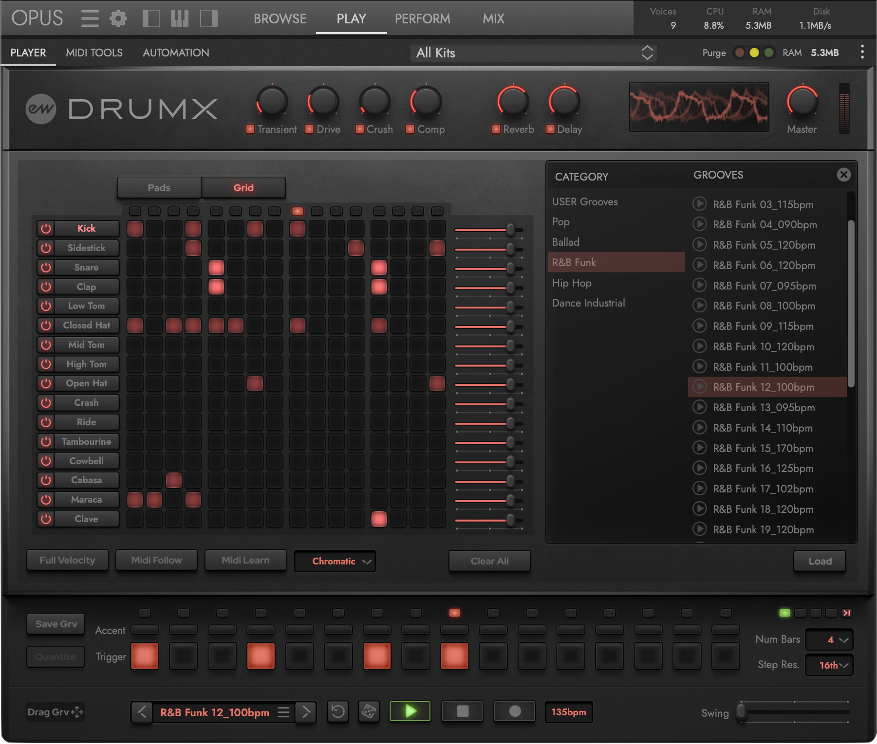 EastWest DrumX