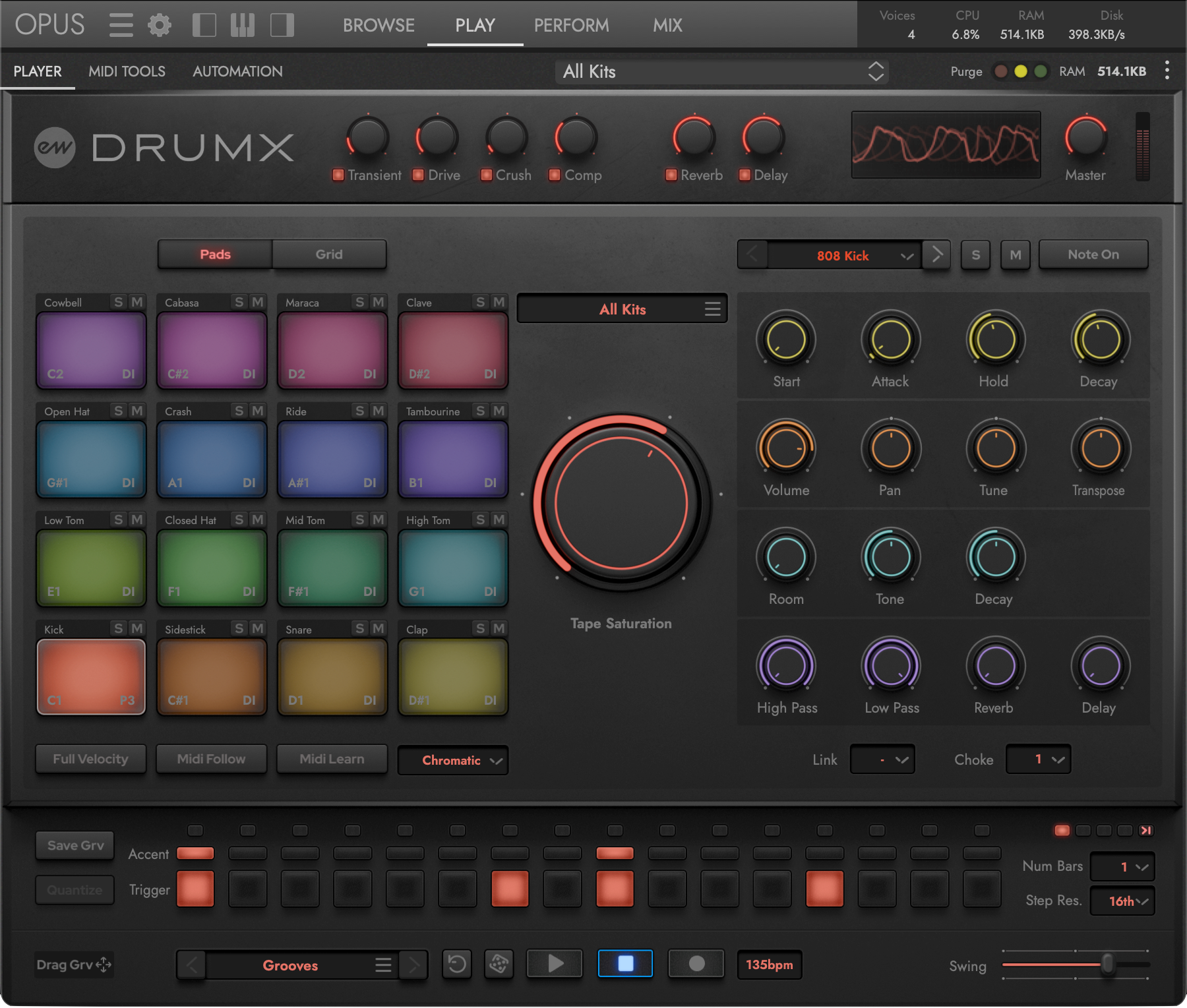 EastWest DrumX