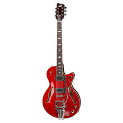 Duesenberg Hollow & Semi-Hollow Electric Guitars Crimson Red Duesenberg Starplayer TV Deluxe Semi Hollow Electric Guitar