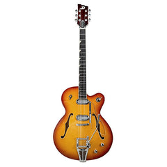 Duesenberg Hollow & Semi-Hollow Electric Guitars Vintage Burst Duesenberg Gran Majesto Semi Hollow Electric Guitar