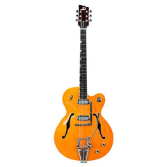 Duesenberg Hollow & Semi-Hollow Electric Guitars Vintage Orange Duesenberg Gran Royale Semi Hollow Electric Guitar