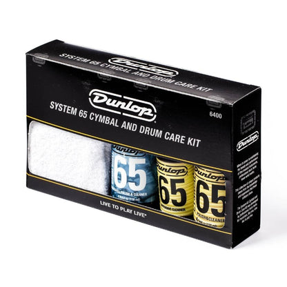 dunlop cleaners and conditioners dunlop 6400 cymbal and drum care kit