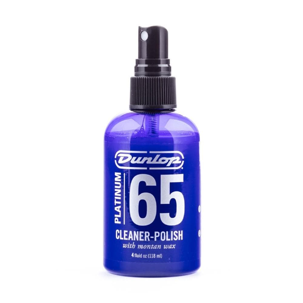 dunlop cleaners and conditioners dunlop p65cp4 4oz. platinum 65 cleaner polish with montan wax