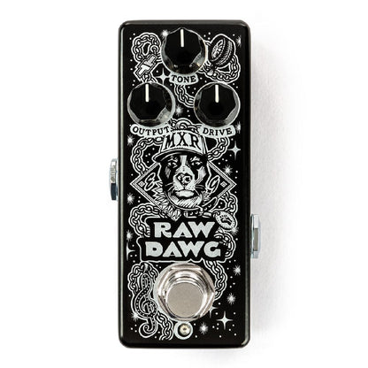 Dunlop Effect Pedals Black Dunlop MXR EG74 Raw Dawg Overdrive Effect Pedal