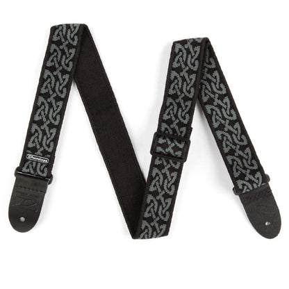 Dunlop Guitar Straps Dunlop D38 14GY Classic Celtic Strap - Gray
