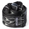 Dunlop Guitar Straps Dunlop D3811GY Classic Flambe Guitar Strap - Grey