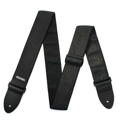 dunlop guitar straps dunlop d6702bk jacquard woven fillmore guitar strap