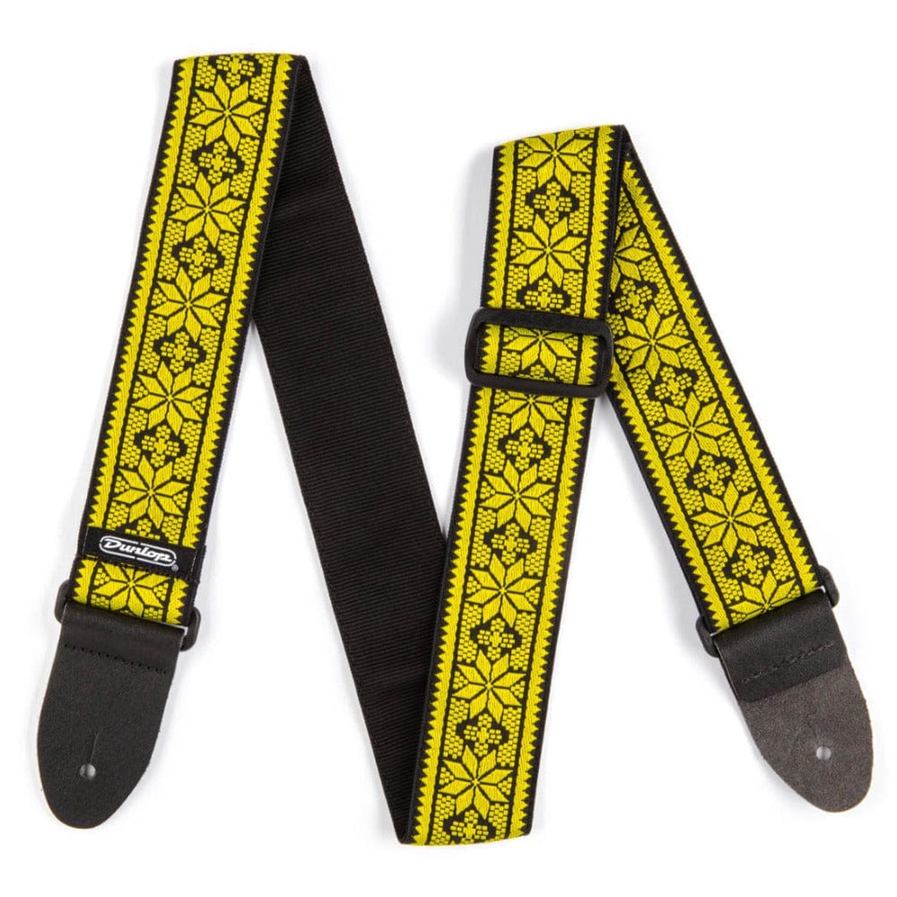 dunlop guitar straps dunlop d6702bk jacquard woven fillmore guitar strap
