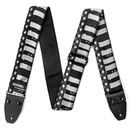 dunlop guitar straps dunlop d6713 jacquard woven stars & stripes strap