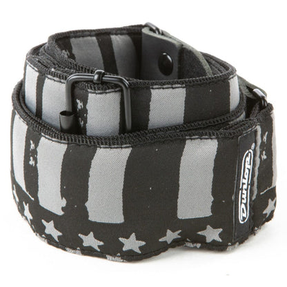 dunlop guitar straps dunlop d6713 jacquard woven stars & stripes strap