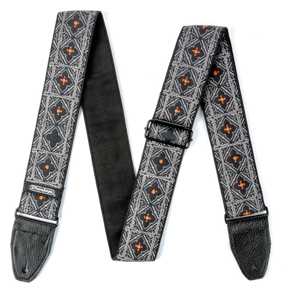 dunlop guitar straps dunlop d6718 jacquard woven riad guitar strap