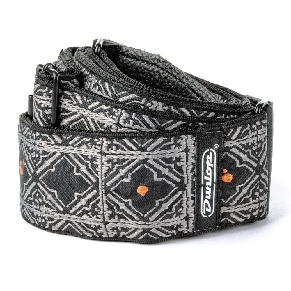 dunlop guitar straps dunlop d6718 jacquard woven riad guitar strap