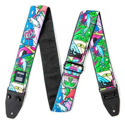 dunlop guitar straps dunlop ild12 ilovedust sucker guitar strap