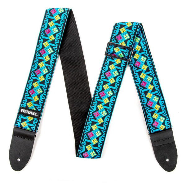 Buy Dunlop JH14 Jimi Hendrix Blue Diamonds Guitar Strap Online | Bajaao
