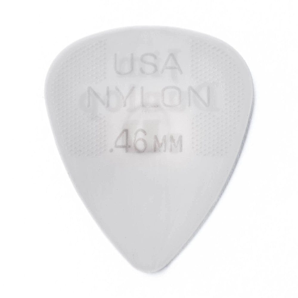 dunlop picks 0.46mm dunlop 44r nylon standard guitar picks - pack of 6   #gauge_0.46mm