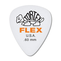 Dunlop Picks 0.60MM Dunlop 428R Tortex Flex Standard Nat - Pack of 6