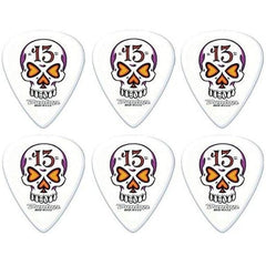 Dunlop Picks 0.60mm Dunlop BL02R Blackline Skull Guitar Pick - Pack of 6