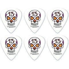 Dunlop Picks 0.73mm Dunlop BL02R Blackline Skull Guitar Pick - Pack of 6