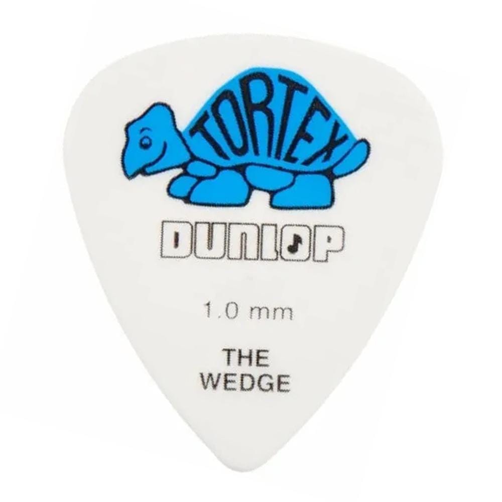 dunlop picks 1.0mm dunlop 424r tortex wedge guitar picks - pack of 6 picks   #gauge_1.0mm