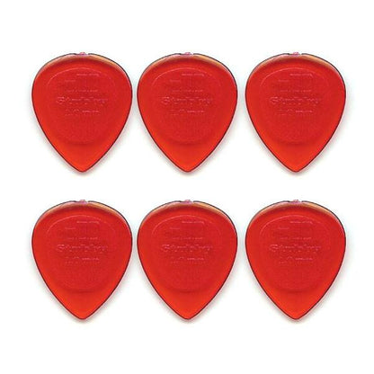 dunlop picks 1mm dunlop 4740 stubby jazz guitar picks - set of 6   