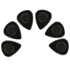 Dunlop Picks 2.0mm Dunlop Prime Grip Delrin 500P Guitar Picks - Pack of 6