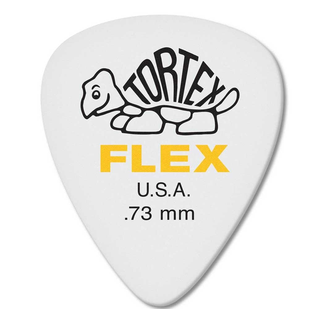 dunlop picks .73mm dunlop 428p tortex flex standard guitar picks - pack of 12    #size_.73mm