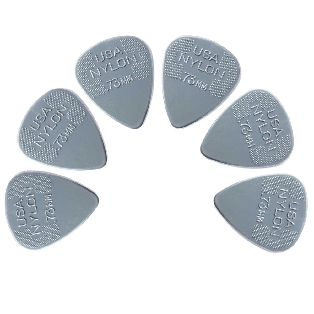 Dunlop Picks .73mm Dunlop 44P Standard Nylon Guitar Picks - Pack of 6
