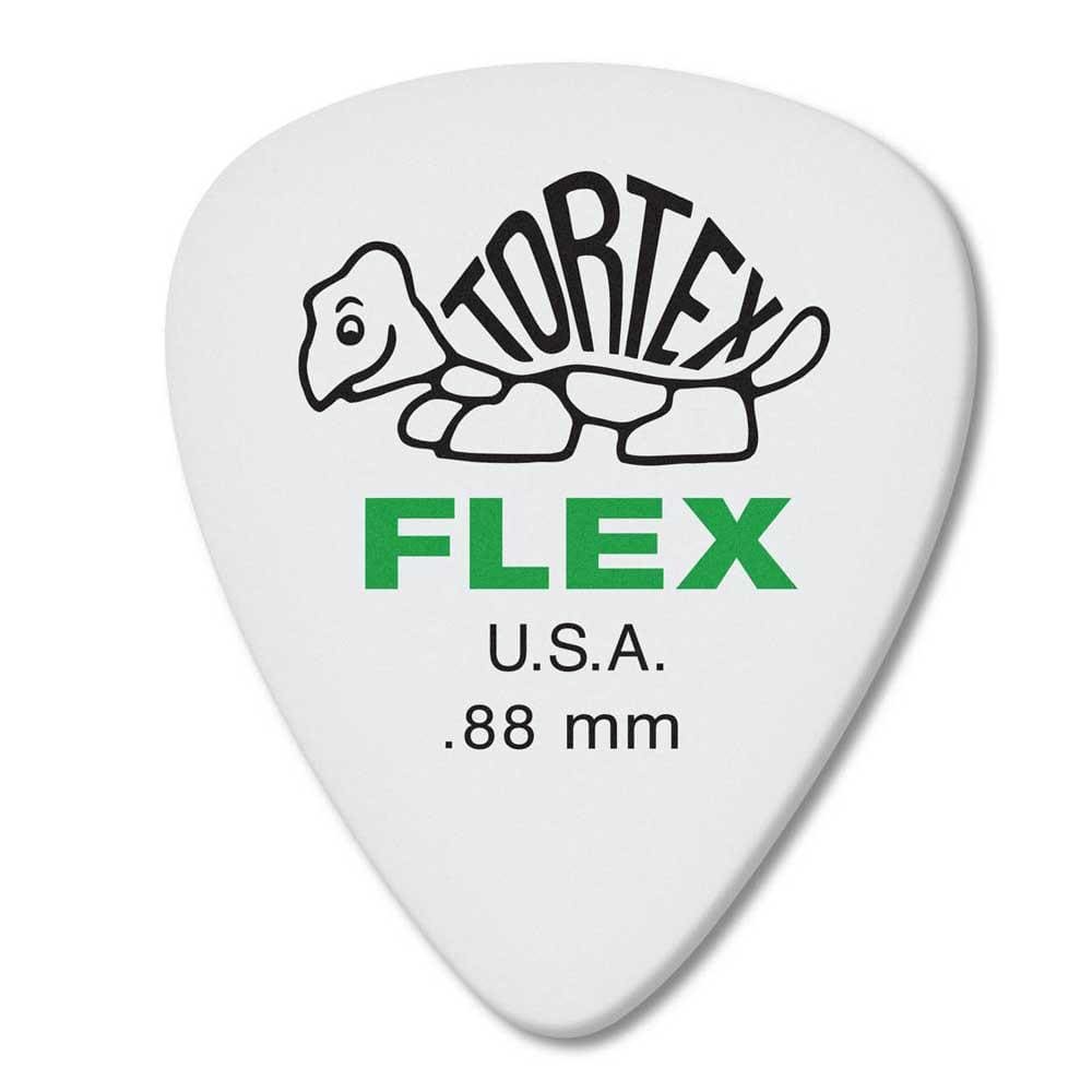 dunlop picks .88mm dunlop 428p tortex flex standard guitar picks - pack of 12    #size_.88mm