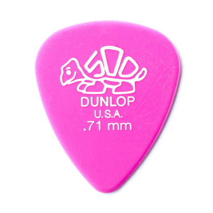 dunlop picks dunlop 41r derlin 500 series guitar pick - pack of 6 