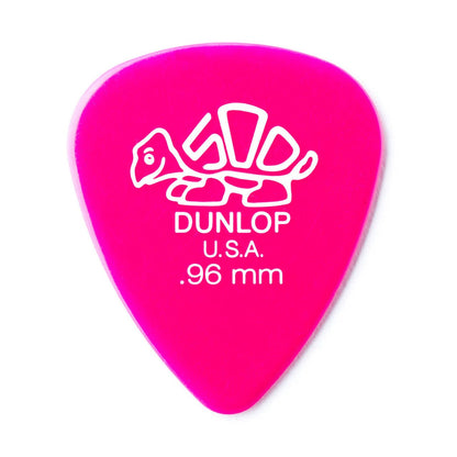 dunlop picks dunlop 41r derlin 500 series guitar pick - pack of 6 