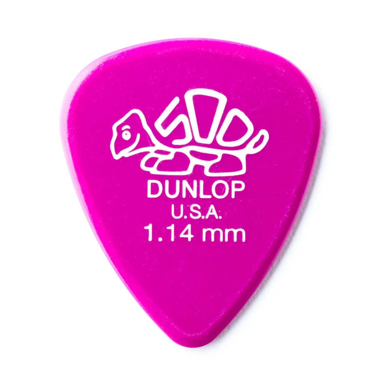 dunlop picks dunlop 41r derlin 500 series guitar pick - pack of 6 