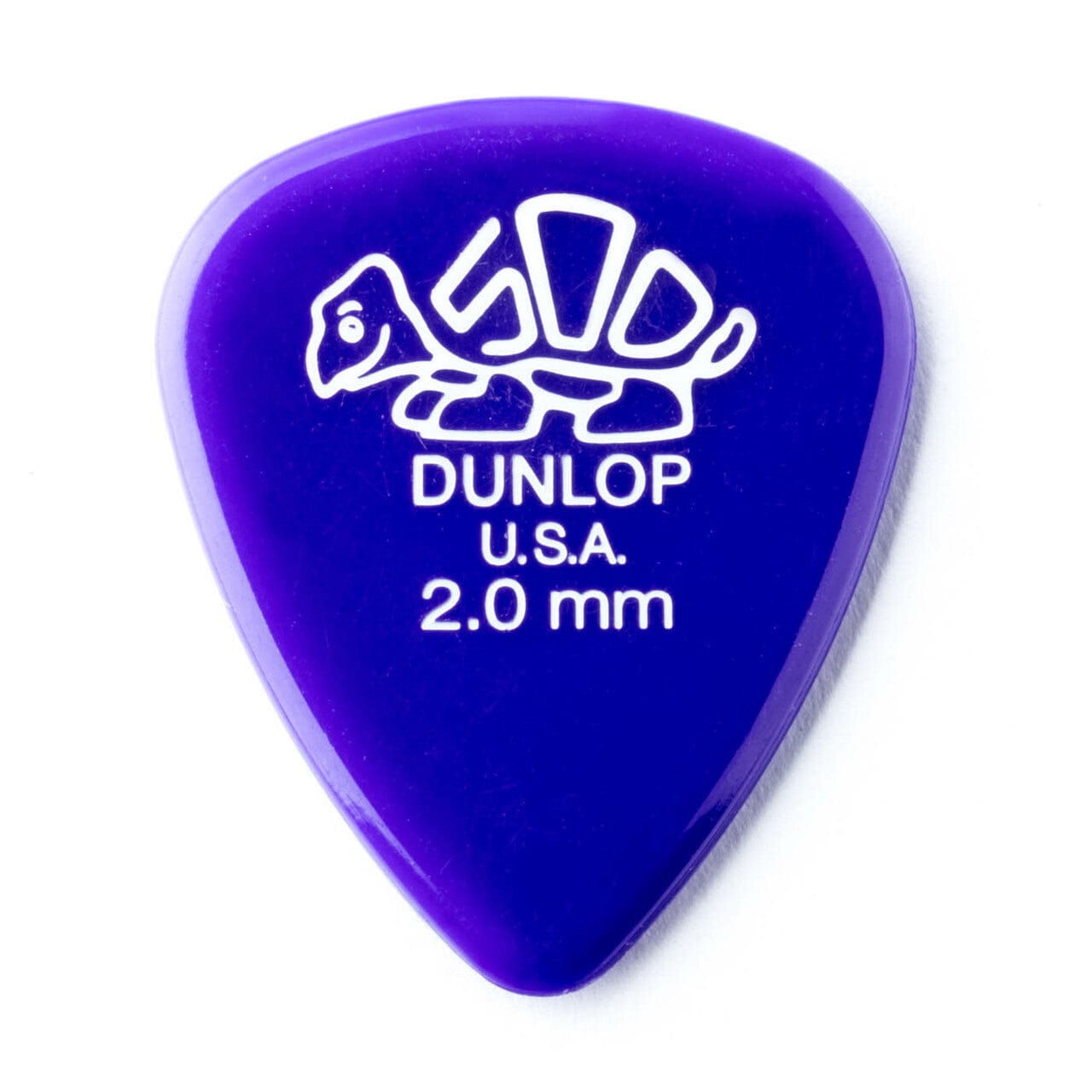 dunlop picks dunlop 41r derlin 500 series guitar pick - pack of 6 