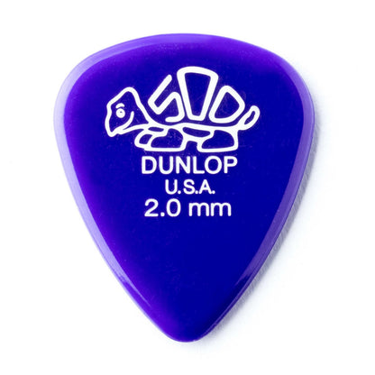 dunlop picks dunlop 41r derlin 500 series guitar pick - pack of 6 