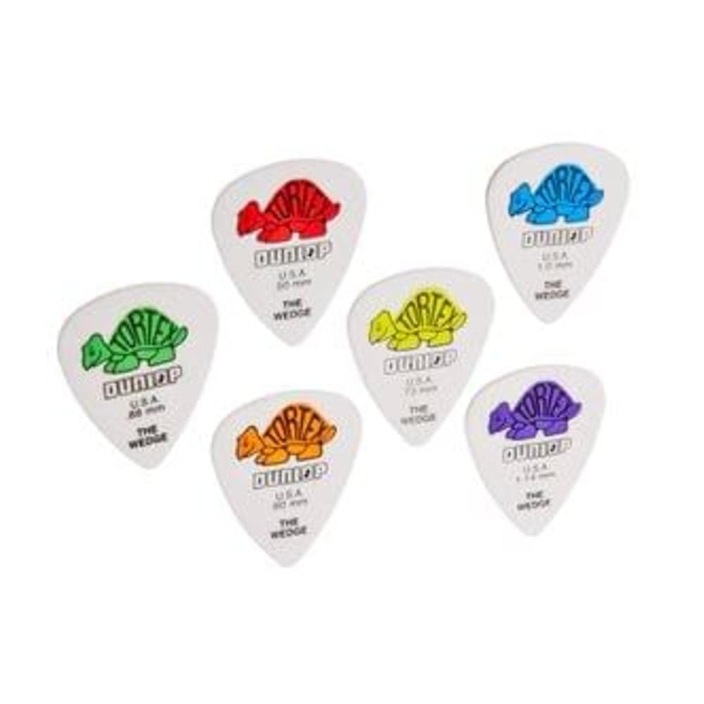 dunlop picks dunlop 4240 cab tortex wedge picks - pack of 216